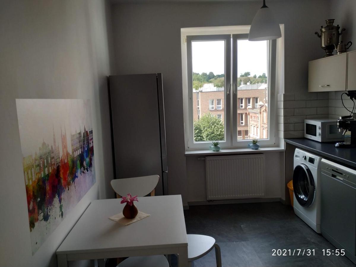 Apartament Przy Parku Srodmiescie กดัญสก์ ภายนอก รูปภาพ